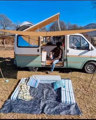 furgone camperizzato van Ford transit 