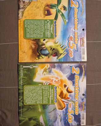 Cartoncino Blister Pokemon VINTAGE anni 2000