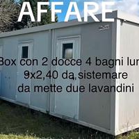 usato box con bagni