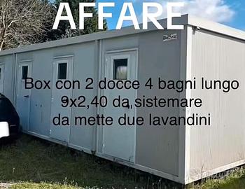 usato box con bagni