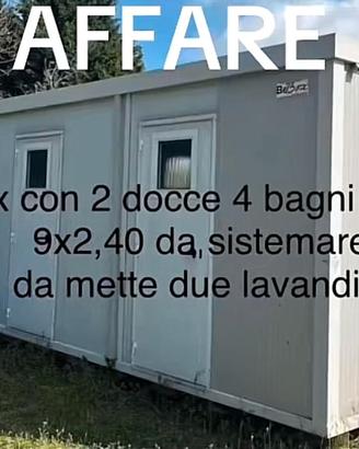usato box con bagni