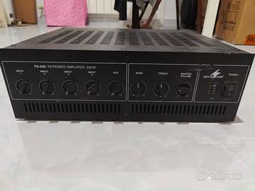 amplificatore Monacor pa-940
