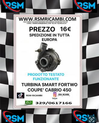 TURBINA SMART FORTWO 450
