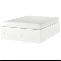 Letto contenitore matrimoniale con materasso