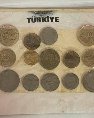 Collezione / Set Monete Turchia Vintage