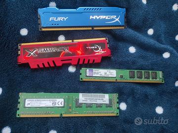 Lotto RAM DDR2/ DR3 x pc 8+8/SODIMM 1+1+1+1