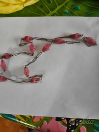 collana con tomalina anni 70 