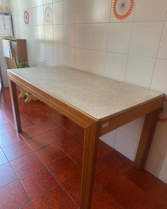 Tavolo da Cucina in Legno Rovere