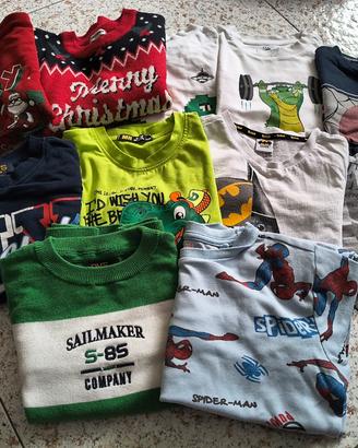 set abbigliamento lungo 3-4 anni 