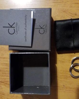 Anello/Pendente Kalvin Klein unisex acciaio
