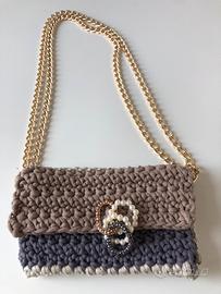 Pochette artigianale uncinetto