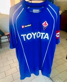 Maglia fiorentina toni autografata
