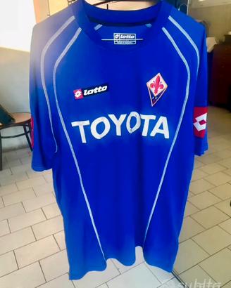 Maglia fiorentina toni autografata