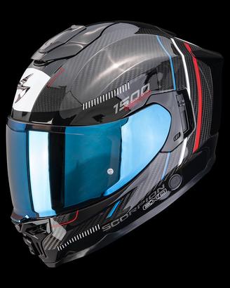 Scorpion EXO-1500 Carbon Air Zity Black-Red-Blue T