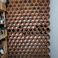 Mattoni portabottiglie in terracotta da cantinetta