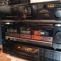 Piastra Cassetta Teac Singola Per HiFi Revisionata