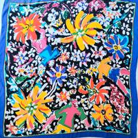 foulard Fendi vintage in pura seta 