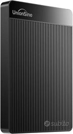 UnionSine Hard Disk Esterno 2,5" 1TB Ultra Slim Po