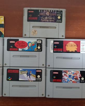 Giochi per super nintendo SNES 64 e commodore 64