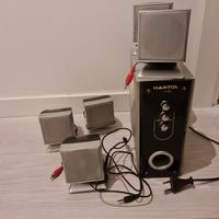 Casse stereo con amplificatore