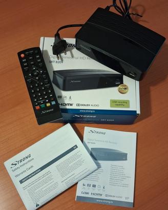 Decoder DVB-T2 Strong SRT 8209 HD HDMI USB SCART