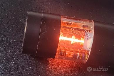 Laser He-Ne trasparente