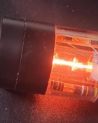 Laser He-Ne trasparente