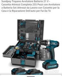Sundpey Trapano Avvitatore Batteria 21 V