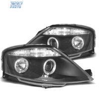 FARI PER CITROEN C3 03-09 ANGEL EYES FONDO NERO