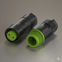 Coppia connettore tagliaerba WORX IP68