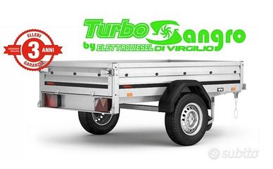 Carrello Ellebi con ruote esterne senza freni