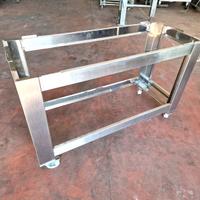 carrello in acciaio usato