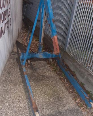 GRUETTA MANUALE CON PORTATA MAX 1000KG