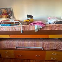 letto a castello ad incastro