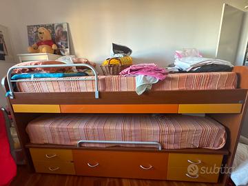 letto a castello ad incastro