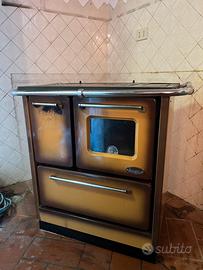 🔥 Stufa economica a legna con forno – vintage