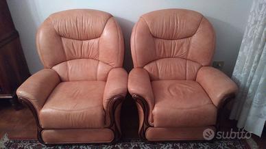 poltrone in pelle