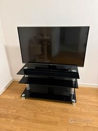 Mobile porta TV vetro