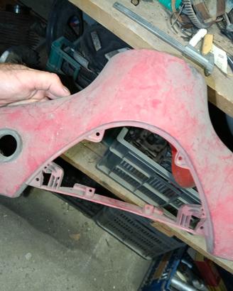 guscio manubrio piaggio vespa hp 50 125 v plastica