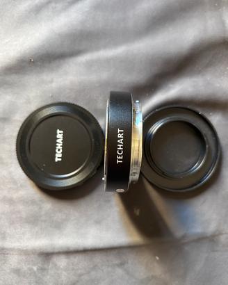 Techart - adattatore Canon EF su Fuji GFX