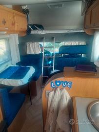camper Mc Louis Lagan 420 mansardato 7 posti letto