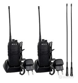 Coppia Retevis RT1 Walkie Talkie Professionale 