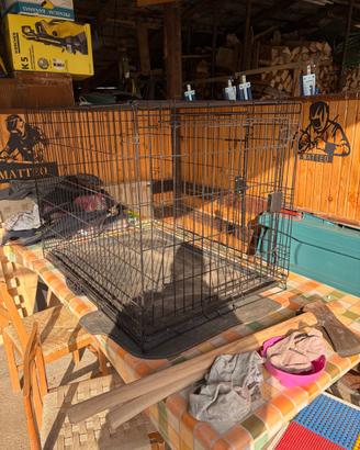 Gabbia per trasporto cani XL