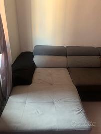 Divano letto con cheause lounge a detra