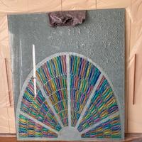 Vetrata artistica anni 90