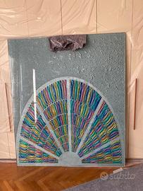 Vetrata artistica anni 90