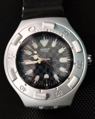 Swatch Irony Scuba 200 Aluminium Vintage  Funziona