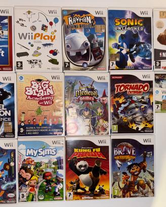 Lotto 14 giochi Nintendo Wii