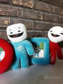 Olimpiadi 2006 coppia mascotte Neve e Gliz