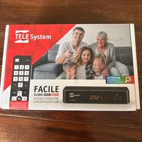 Decoder digitale terrestre” FACILE “TELE Sistem”